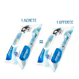 PINGO LINGETTES ULTRA SOFT PAQUET DE 80 Achete + 1 Offerte