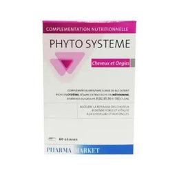 Phyto Systeme Cheveux & Ongles 60gelules