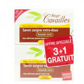 ROGE CAVAILLES LOT DE 3 SAVONS AMANDE VERTE +1 OFFERT