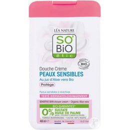 SO BIO DOUCHE CRÈME AU JUS DALOE VERA 450 ML