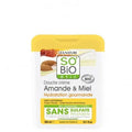 SO BIO DOUCHE CREME HYDRATATION GOURMANDE A L'AMANDE DOUCE ET MIEL 300ML