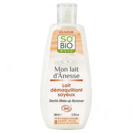 SO BIO LAIT DÉMAQUILLANT SOYEUX 200ml au lait d'anesse
