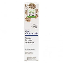 SO BIO SÉRUM TENSEUR IMMÉDIAT 15ml a la fleur d'immortelle
