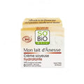 So Bio  Creme soyeuse hydratante tout type de peau 50ml au lait D'anesse