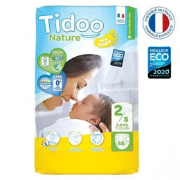 TIDOO COUCHE NEWBORN T2/S 3-6KG 58 U
