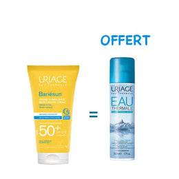 URIAGE BARIESUN CREME SPF 50+ 50ML TRÈS HAUTE PROTECTION achete +  uriage Eau Thermale 50ml Offert