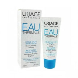 URIAGE EAU THERMALE CREME D'EAU RICHE SPF20 VISAGE 40ML