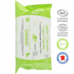 alphanova Lingettes naturelles bio 72lingettes - Parapharmacie en Ligne
