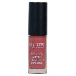 BENECOS NATURAL MATTE LIQUID LIPSTICK 5ML ROSEWOOD ROMANCE
