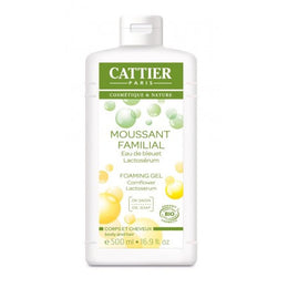 Cattier MOUSSANT FAMILIAL - CORPS ET CHEVEUX - SANS SAVON 500ml