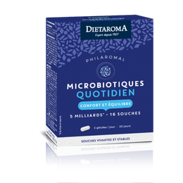 Parapharmacie en Ligne Dietaroma Philaromal Microbiotiques Quotidien 60 Gélules dietaroma Parapharmacie en Ligne