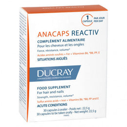 DUCRAY Anacaps Réactiv 30 Capsules
