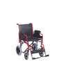 Fauteuil roulant en tube d'acier