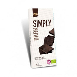 kaoka TABLETTE DE CHOCOLAT NOIRE SYMPLY 61% 80 G