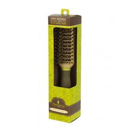 macadamia Tunnel Vent Brush with Boar Bristle