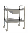 Chariot de soins en INOX