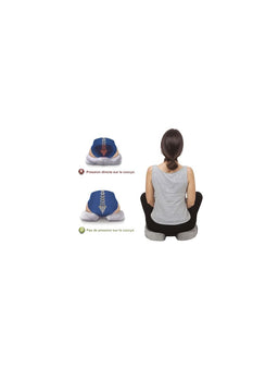 Coussin ergonomique pour le coccyx