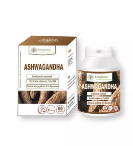 Parapharmacie en Ligne Complemax Ashwaganda 60 Gelules Parapharmacie Bien-etre  Parapharmacie en Ligne