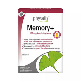Physalis Memory+ 100mg 30 capsules Parapharmacie en Ligne Parapharmacie en Ligne