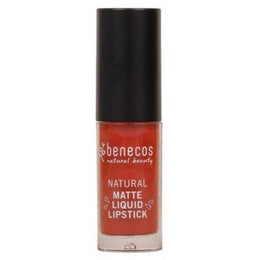 BENECOS NATURAL MATTE LIQUID LIPSTICK 5ML TRUST IN RUST - Parapharmacie en Ligne