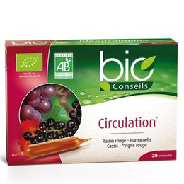 Bio Conseils Circulation Ampoules Bio 20 ampoule - Parapharmacie en Ligne