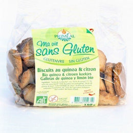 biscuits quinoa et citron 150g - Parapharmacie en Ligne