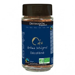 CAFE BIO INSTANTANE LYOPHILISE DECAFEINE 100% ARABICA BOCAL VERRE 100g - Parapharmacie en Ligne
