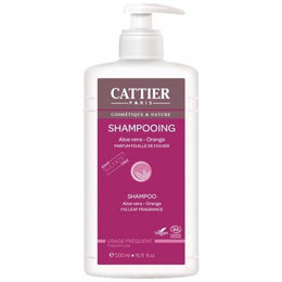 CATTIER Shampooing d’aloe vera et orange 500ml - Parapharmacie en Ligne