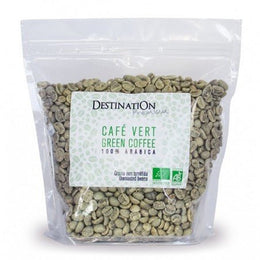 Destination CAFE VERT NON TORREFIE100% ARABICA 500 G - Parapharmacie en Ligne