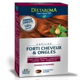Dietaroma Capilea Forti - Cheveux et ongles 60 capsules - Parapharmacie en Ligne