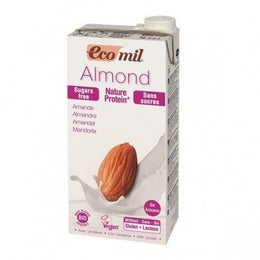 Ecomil BOISSON D'AMANDE PROTEINEE SANS SUCRE 1 L - Parapharmacie en Ligne