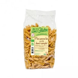 Mini Penne bio au riz demi-complet 500g