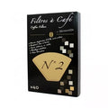 NATURELA FILTRES A CAFE N°2 BIODEGRADABLES BRUNS 2 X 40