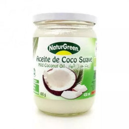 Naturgreen HUILE DE COCO DESODORISEE 430 ML  (Bouteille en verre)
