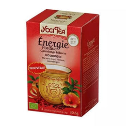 YOGI TEA ENERGIE POSITIVE CRANBERRIES HIBISCUS 17 X 2 g