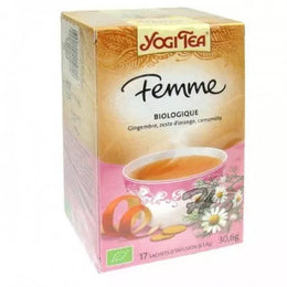 YOGI TEA Femme 17x 2g ( Gingembre, cannelle, zeste d'orange, pissenlit, baies de genièvre, racine d'angélique)