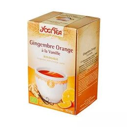 YOGI TEA  GINGEMBRE ORANGE VANILLE 17x2 g