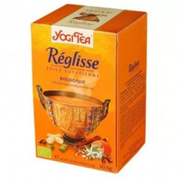 YOGI TEA Réglisse 17x 2g (Réglisse, cannelle, gingembre, zeste d'orange)